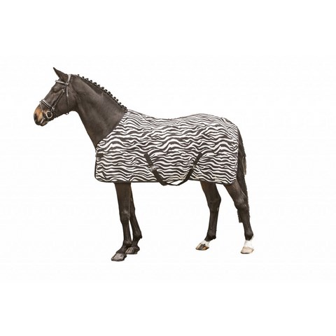 couverture anti mouches sangles croisées cheval poney